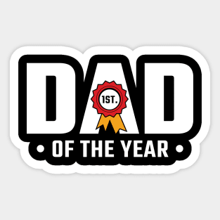 Dad Of The Year v2 Sticker